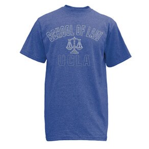 UCLA Law Scales Shirt Md. Blue